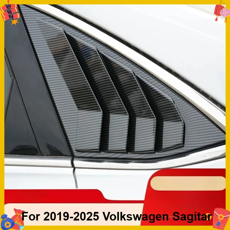 For 2019-2025 Volkswagen Sagitar Rear Window Louver Modification Fake Air Outlet Decorative Accessories CAR Styling
For 2019-2025 Volkswagen Sagitar Rear Window Louver Modification Fake Air Outlet Decorative Accessories CAR Styling