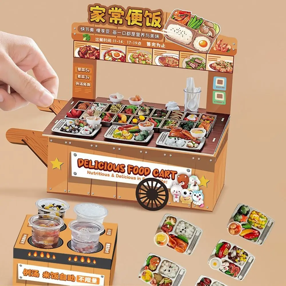 3D Pretend Play Kitchen Toys DIY Creative Mini Fast Food Model Toy Realistic Funny Cooking Interactive Toys Doll House Kitchen
3D Pretend Play Kitchen Toys DIY Creative Mini Fast Food Model Toy Realistic Funny Cooking Interactive Toys Doll House Kitchen