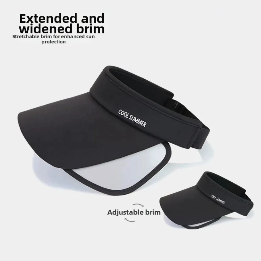 New Breathable Sun Protection Hat Lightweight Solid Color Stretchable Brim Hat Polyester Adjustable Empty Top Sun Hat Unisex
New Breathable Sun Protection Hat Lightweight Solid Color Stretchable Brim Hat Polyester Adjustable Empty Top Sun Hat Unisex