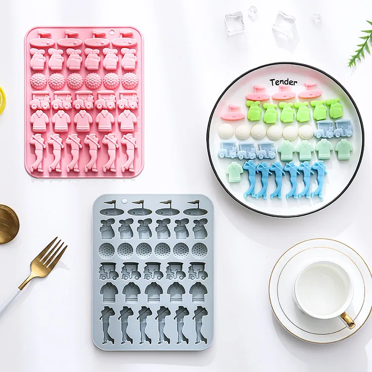 32-Cavity Golf Theme Silicone Mold Baking Accessories Fondant Candy Chocolate Mould Birthday Cake Decoration Accessories
32-Cavity Golf Theme Silicone Mold Baking Accessories Fondant Candy Chocolate Mould Birthday Cake Decoration Accessories