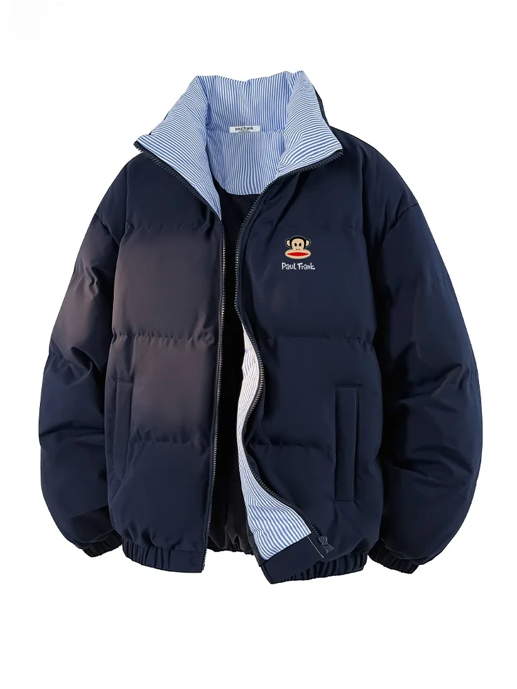 PaulFrank Thiened Winter Jaet Men's Casual Cotton Coat Warmthable Youth ular Loose Fit Polyester Lined Zipper Closure
PaulFrank Thiened Winter Jaet Men's Casual Cotton Coat Warmthable Youth ular Loose Fit Polyester Lined Zipper Closure