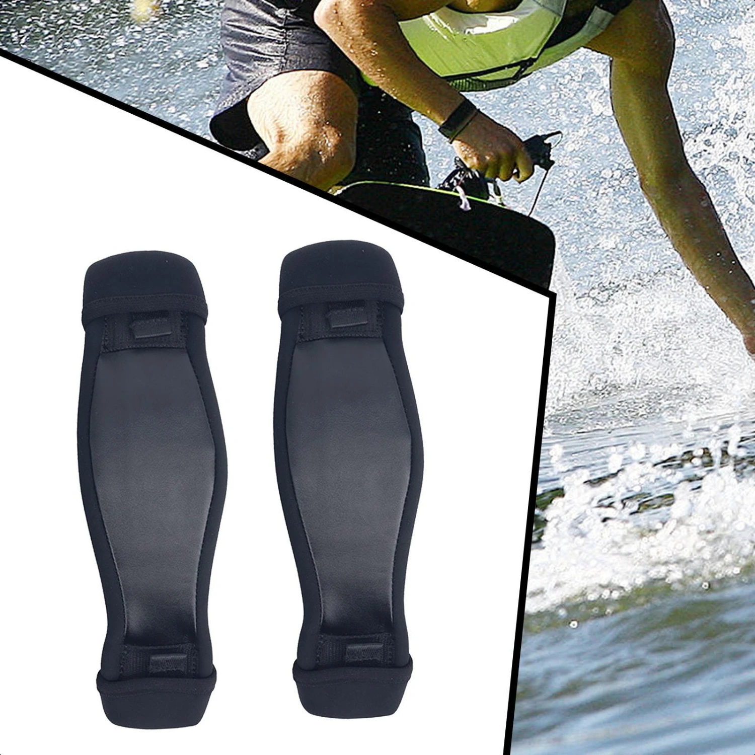High-Quality Professional Black 2x Surf Board Foot Strap for Ultimate Stability - Essential 28cmx8.5cm Outdoor Accessories for S
High-Quality Professional Black 2x Surf Board Foot Strap for Ultimate Stability - Essential 28cmx8.5cm Outdoor Accessories for S