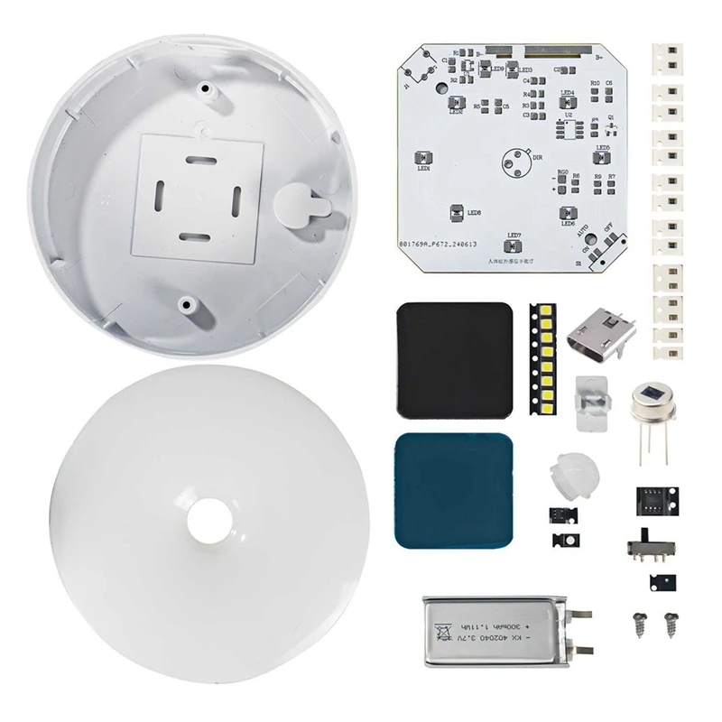 DIY-Human-Body-Sensing-LED-Light-Kit-Motion-Sensor-Lights-DIY-Electronic-Kit-For-Bedroom-Szafa-Storage-Area Y47A
DIY-Human-Body-Sensing-LED-Light-Kit-Motion-Sensor-Lights-DIY-Electronic-Kit-For-Bedroom-Szafa-Storage-Area Y47A