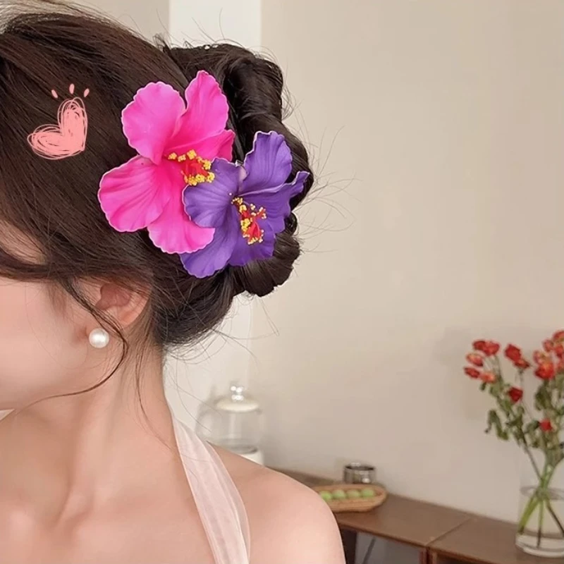 New Bohemian Egg Flower Hair Clip Sweet Seaside Beach Hairpins Colorful Fusang Floral Hair Clips for Trendy Women Girls Headwear
New Bohemian Egg Flower Hair Clip Sweet Seaside Beach Hairpins Colorful Fusang Floral Hair Clips for Trendy Women Girls Headwear