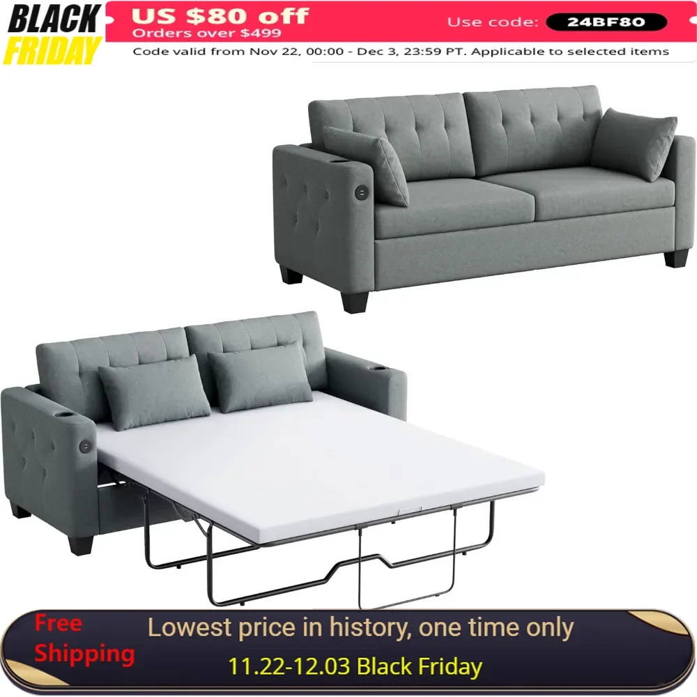 Sofa Bed, Pull-Out, Queen Combo Sofas with Memory Foam Mattress,Velvet Double Lounge Sleeper for Living Room Office,Sofa Sleeper
Sofa Bed, Pull-Out, Queen Combo Sofas with Memory Foam Mattress,Velvet Double Lounge Sleeper for Living Room Office,Sofa Sleeper