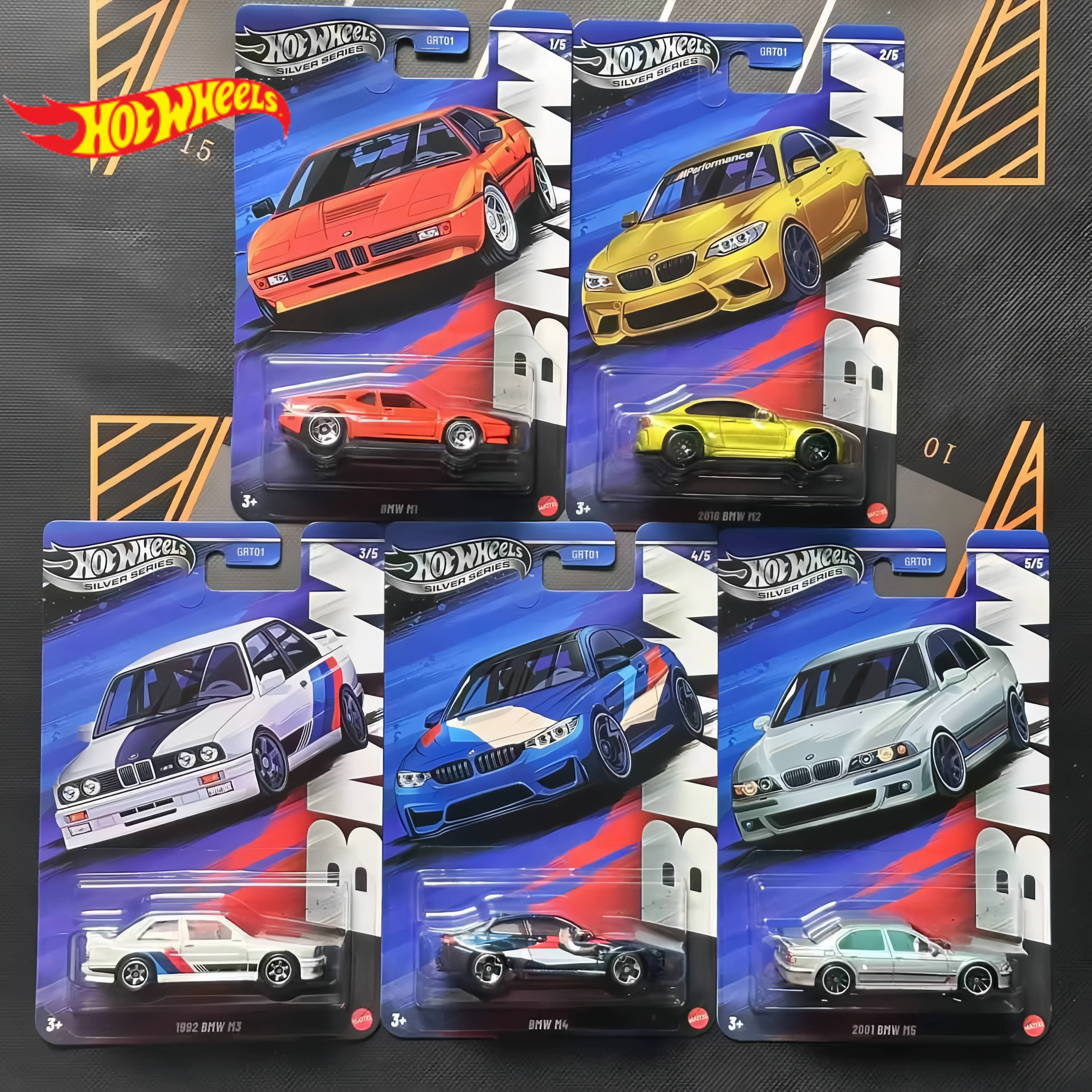 Hot Wheels Bmw Set 2025 Silver Series M1 M2 M3 M4 M5 1:64 Scale Die-Cast Model Vehicle Cars Unopened Grt 01 Collectible Gift
Hot Wheels Bmw Set 2025 Silver Series M1 M2 M3 M4 M5 1:64 Scale Die-Cast Model Vehicle Cars Unopened Grt 01 Collectible Gift