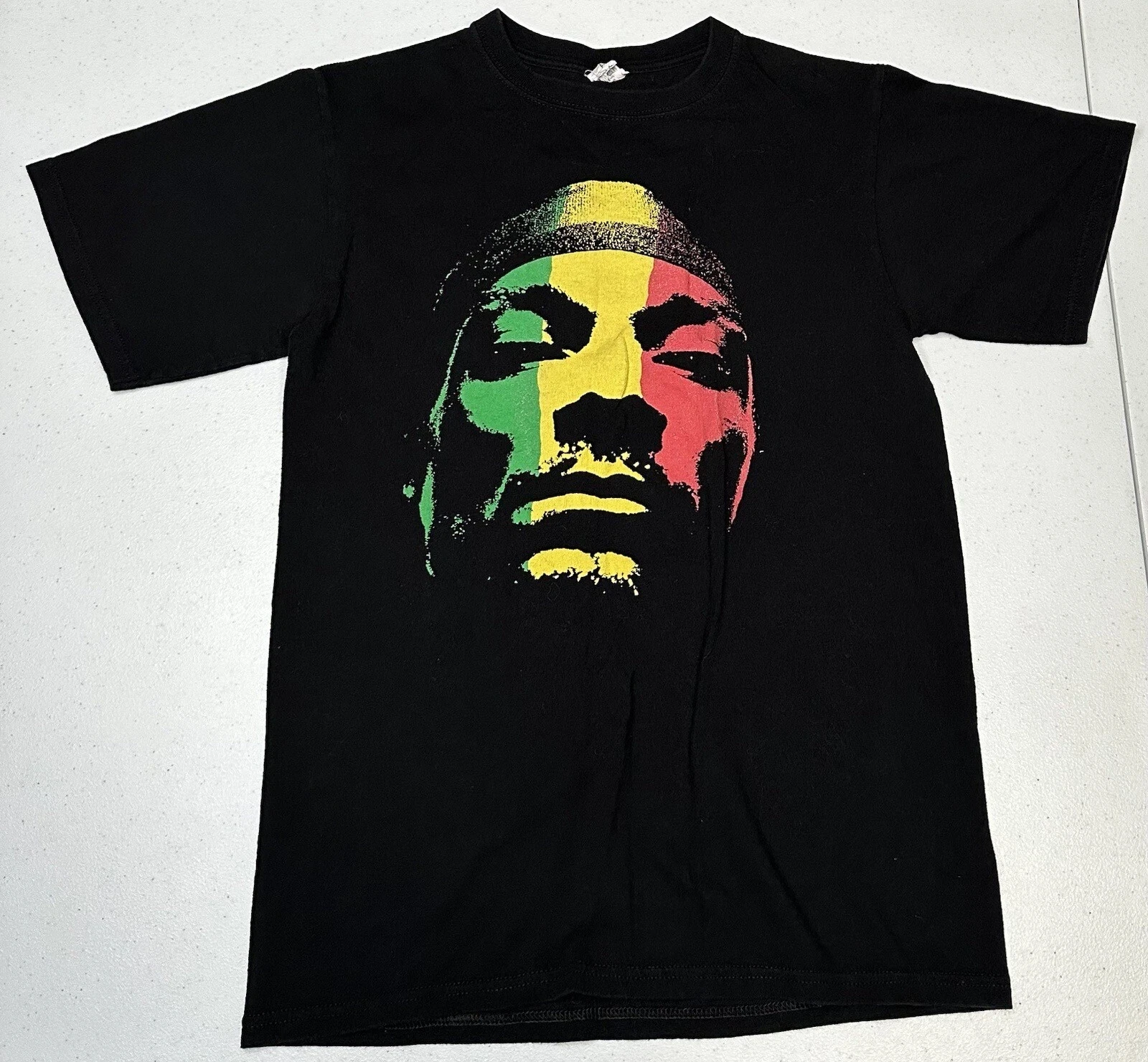 Anvil Adult Size Small Snoop Dogg Double Sided T-Shirt Rasta Face Rastifa American T-shirt Men Street Short-sleeved Women Top 
Anvil Adult Size Small Snoop Dogg Double Sided T-Shirt Rasta Face Rastifa American T-shirt Men Street Short-sleeved Women Top