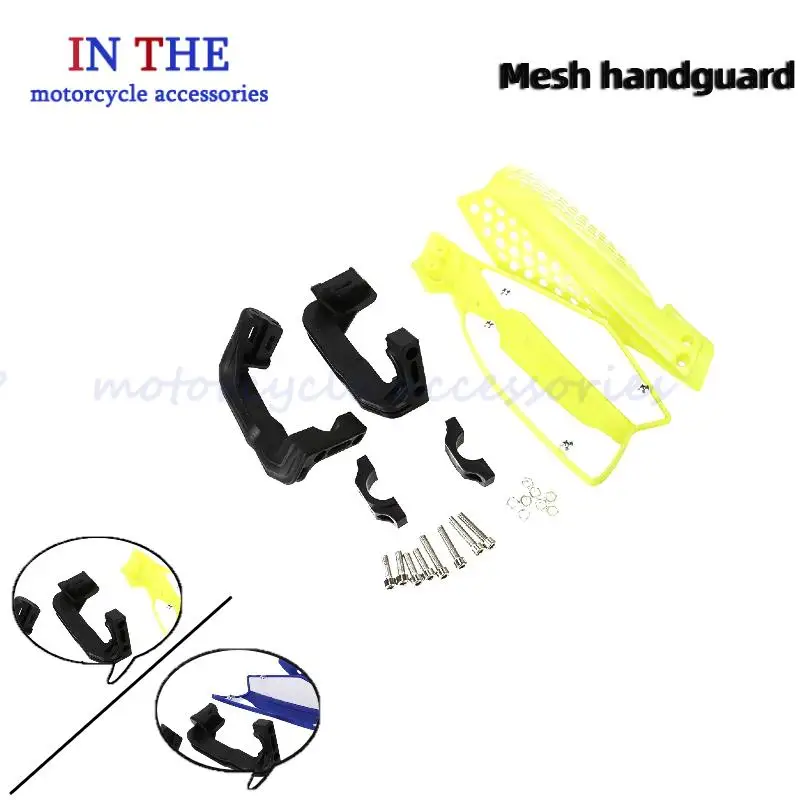 Durable Hand bar protector with hand guard Dirt Pit Bike Hand guard for Motocross ATV for motorcycle 2 colors Quad
Durable Hand bar protector with hand guard Dirt Pit Bike Hand guard for Motocross ATV for motorcycle 2 colors Quad