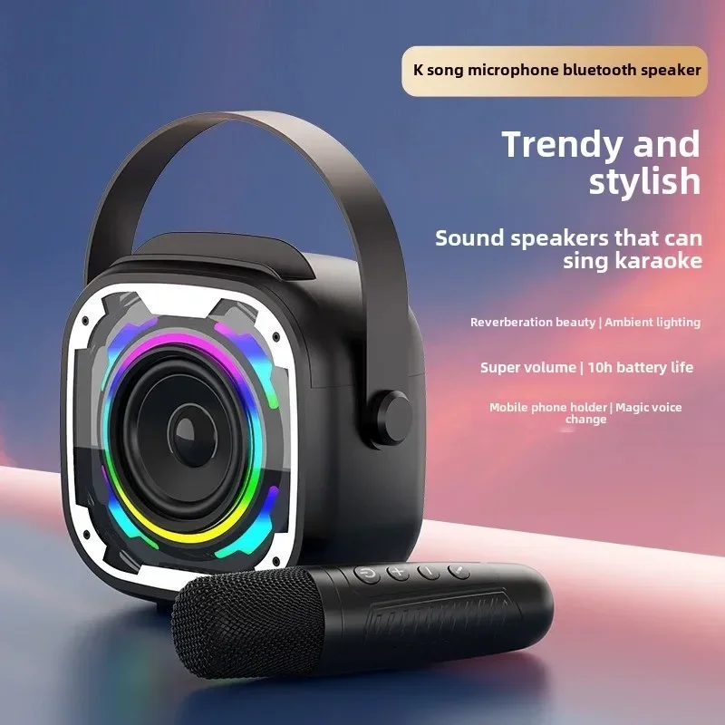 SOTAMIA Мини Портативный Bluetooth-динамик Hi-Fi Музыка K Песня Меха Сабвуфер Аудио Беспроводной Караоке Микрофон Bluetooth-динамик
SOTAMIA Мини Портативный Bluetooth-динамик Hi-Fi Музыка K Песня Меха Сабвуфер Аудио Беспроводной Караоке Микрофон Bluetooth-динамик
