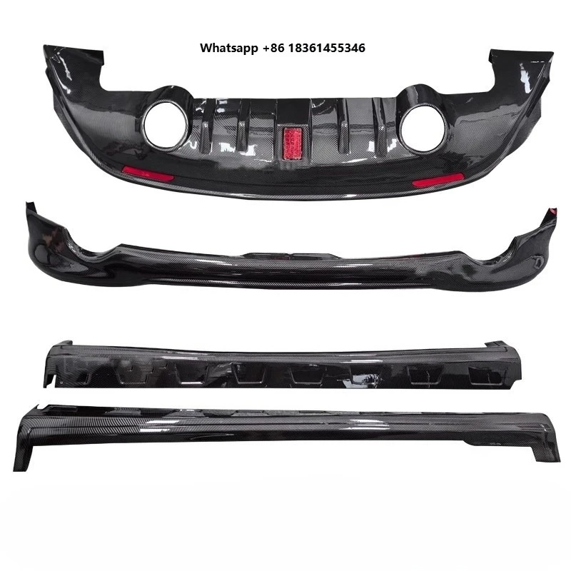 For FX35 2009-2018 Modified Front Lip Rear lip Side skirt Carbon fiber pattern Body kit
For FX35 2009-2018 Modified Front Lip Rear lip Side skirt Carbon fiber pattern Body kit