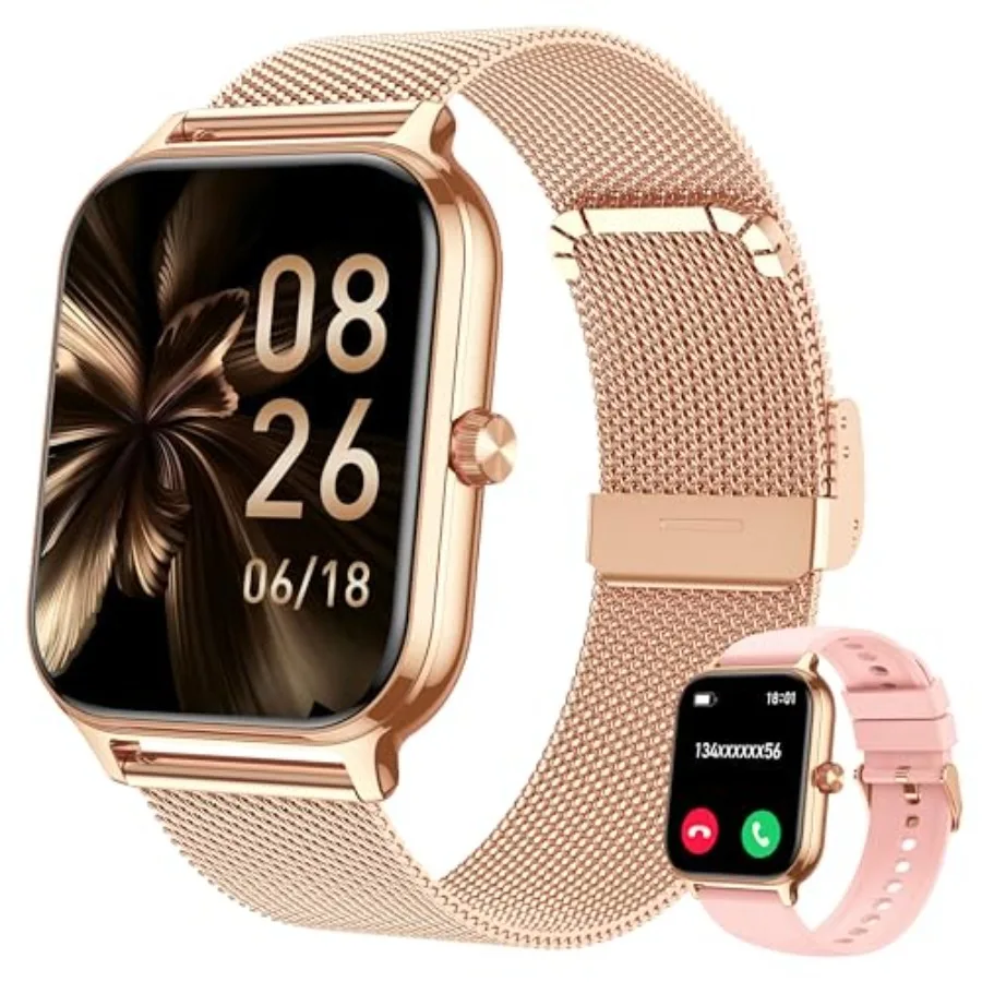 Smart Watch for Women and Men, 2026 New 1.96'' Reloj Inteligente Para Mujer Answer/Make Calls, Blood Pressure, HR, Sleep Monito
Smart Watch for Women and Men, 2026 New 1.96'' Reloj Inteligente Para Mujer Answer/Make Calls, Blood Pressure, HR, Sleep Monito