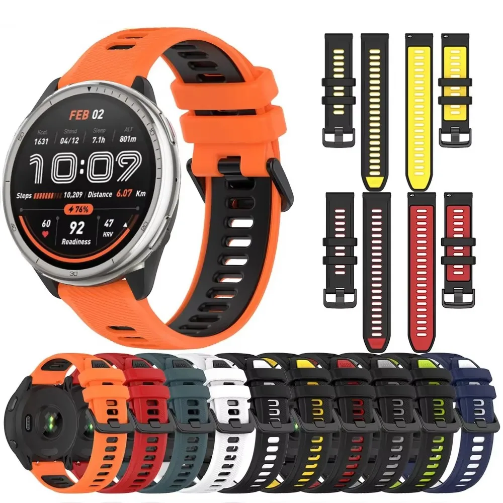 Watch Strap Sports Silicone for Amazfit Active 2 Smart Watch 22mm Breathable Wrist Wristband for Amazfit Active 2 Accessorie
Watch Strap Sports Silicone for Amazfit Active 2 Smart Watch 22mm Breathable Wrist Wristband for Amazfit Active 2 Accessorie