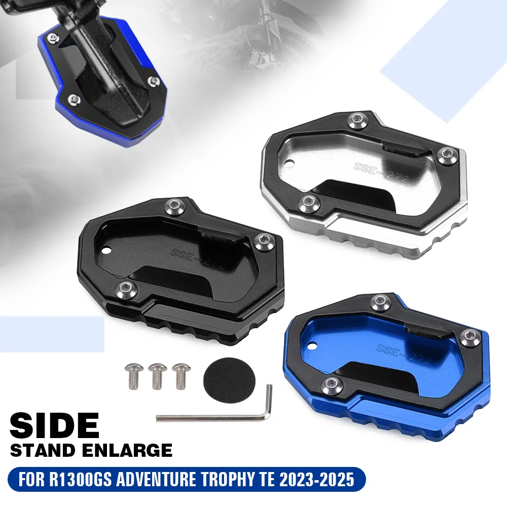 Motorcycle Aluminum Side Stand Foot Extension Kickstand Pad FOR BMW R1300GS Adventure Trophy TE 2023 2024 2025 Accessories 2025
Motorcycle Aluminum Side Stand Foot Extension Kickstand Pad FOR BMW R1300GS Adventure Trophy TE 2023 2024 2025 Accessories 2025