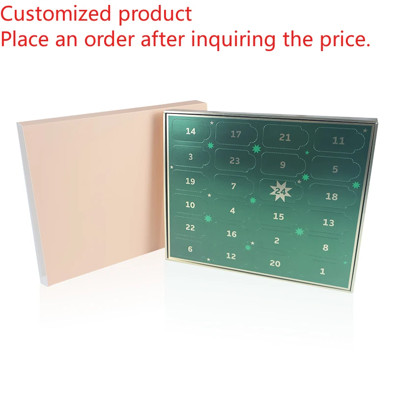 Customization.High-end Christmas Advent Calendar Box Tow Doors Candle Jewelry Gift Box 7 12 24 Grids Sliding Drawer Advent Calen
Customization.High-end Christmas Advent Calendar Box Tow Doors Candle Jewelry Gift Box 7 12 24 Grids Sliding Drawer Advent Calen