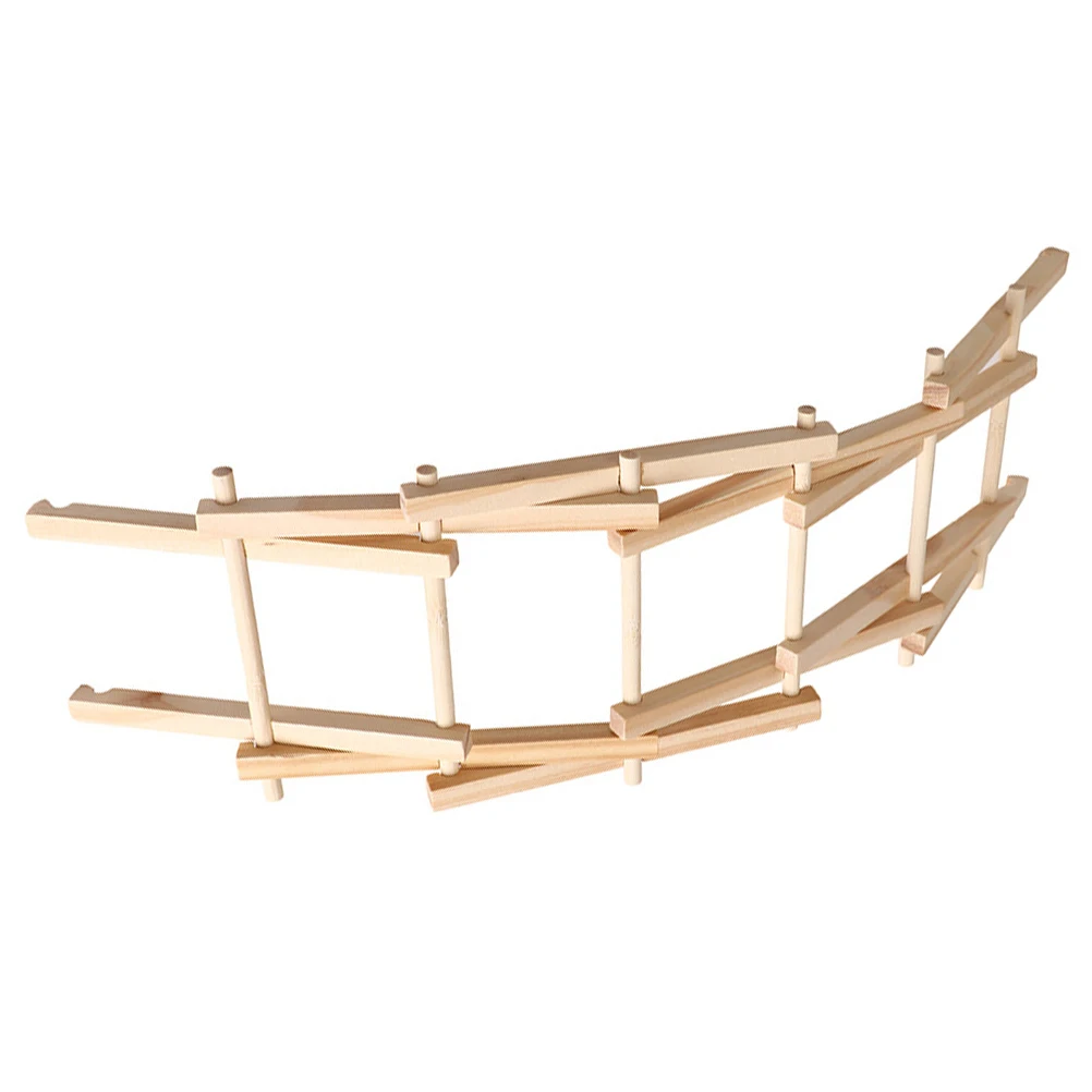 Technology Small Production Set Arch Bridge Building Kit Wooden Toy Kids Science Experiment DIY Model Educational Plaything
Technology Small Production Set Arch Bridge Building Kit Wooden Toy Kids Science Experiment DIY Model Educational Plaything