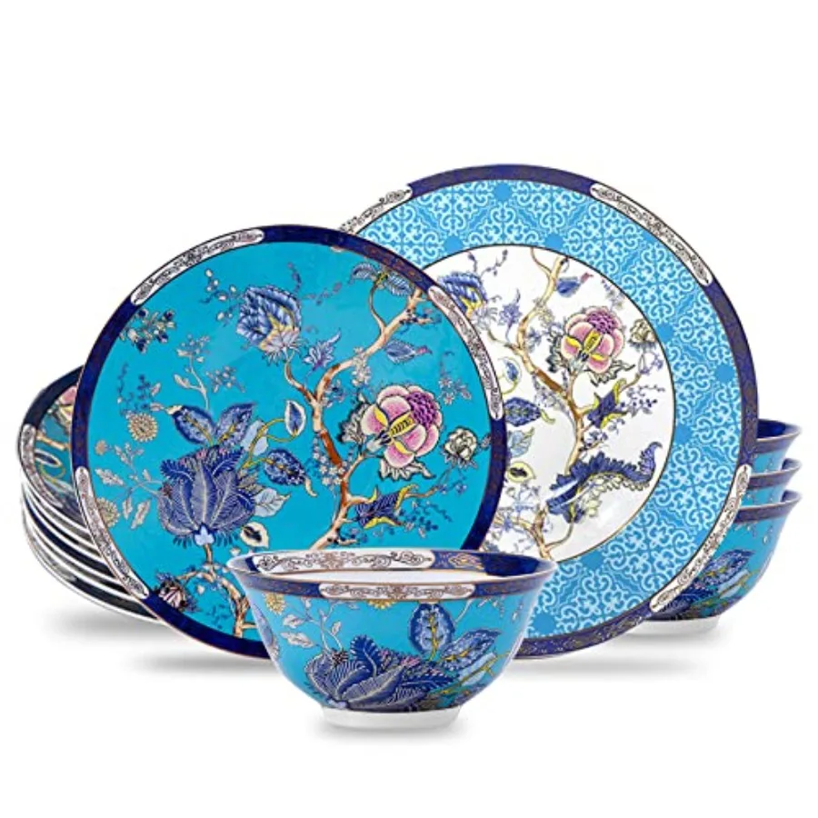 Bone China Dinnerware Set, Vintage Floral Dinnerware Set, Plates and Bowls Set, Fine China Set, Mother's Day, Gifts for Women,
Bone China Dinnerware Set, Vintage Floral Dinnerware Set, Plates and Bowls Set, Fine China Set, Mother's Day, Gifts for Women,