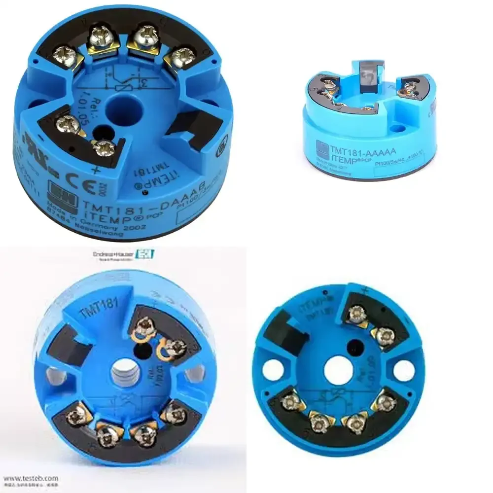 4-20 MA Endress + Hauser ITEMP TMT181 Temperature Head Transmitter for Industrial Automation for Process Control for Hart
4-20 MA Endress + Hauser ITEMP TMT181 Temperature Head Transmitter for Industrial Automation for Process Control for Hart
