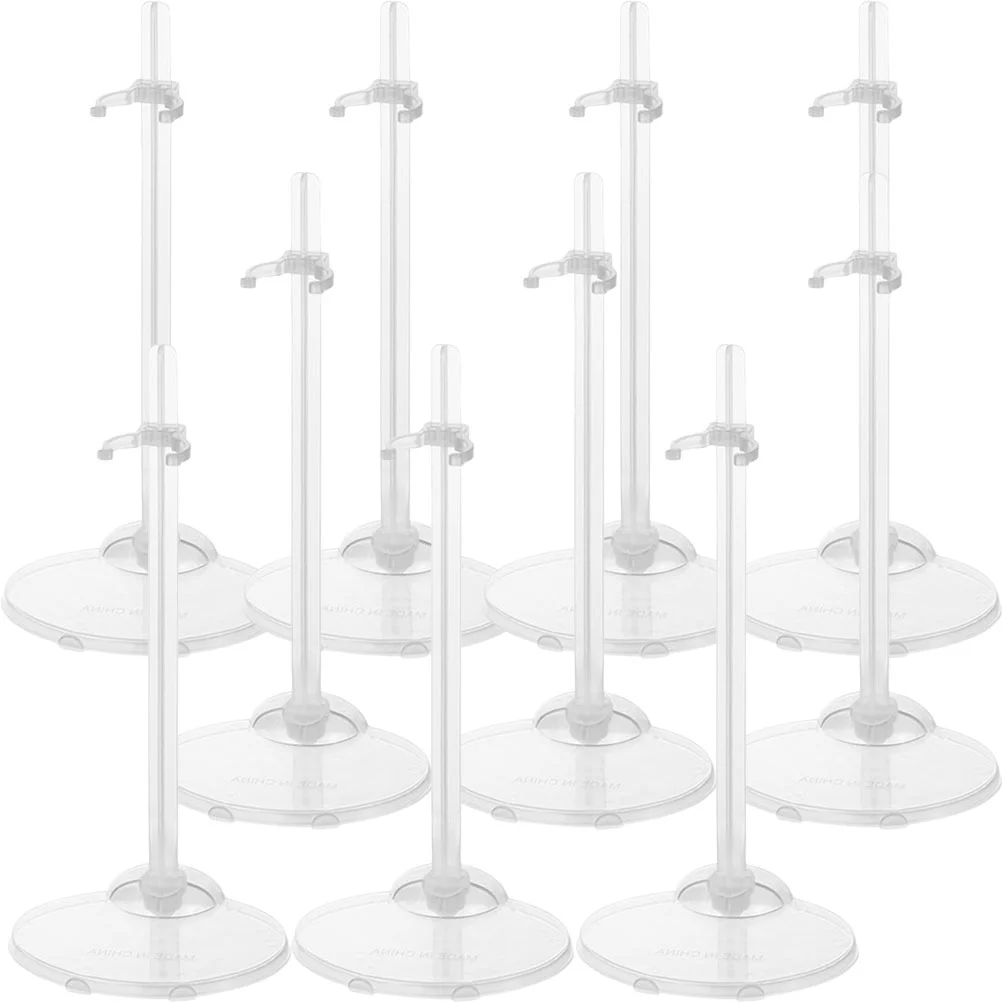 10 Pcs Stand Clear Dolls Display Racks Stands Holders Displaying Wrist Supports Standing Desktop
10 Pcs Stand Clear Dolls Display Racks Stands Holders Displaying Wrist Supports Standing Desktop