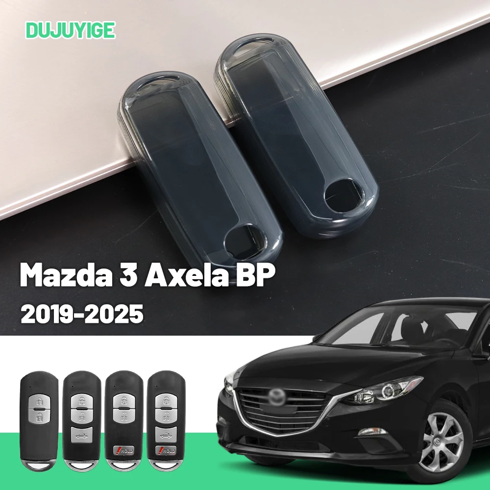Clear TPU Car Key Case For Mazda 3 Axela BP 2019-2026 Key Fob Cover Protector Shell Auto Accessories 2020 2021 2022 2023 2024
Clear TPU Car Key Case For Mazda 3 Axela BP 2019-2026 Key Fob Cover Protector Shell Auto Accessories 2020 2021 2022 2023 2024
