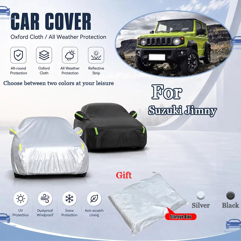 For Suzuki Jimny All Weather Oxford Car Cover UV Snow Dustproof Reflective Strip Outdoor Protection
For Suzuki Jimny All Weather Oxford Car Cover UV Snow Dustproof Reflective Strip Outdoor Protection