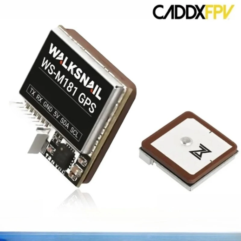 Walksnail WS-M181 M10 GPS Module with QMC5883 Compass Ceramic Antenna 10Hz Update for FPV Drone DIY Accessories
Walksnail WS-M181 M10 GPS Module with QMC5883 Compass Ceramic Antenna 10Hz Update for FPV Drone DIY Accessories