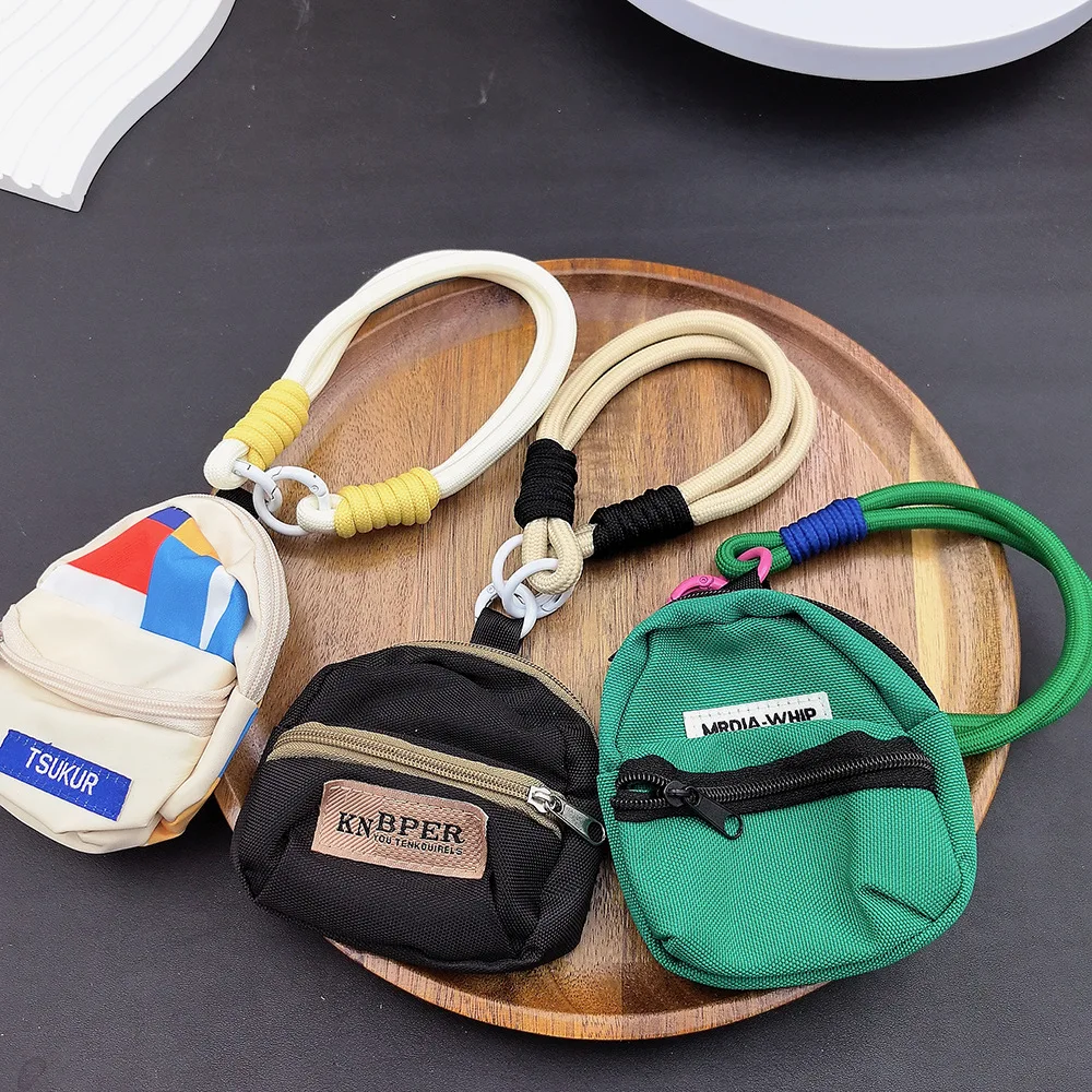 Mobile Phone Lanyard Short Lipstick Cute Loose Change Small Bag Pendant Anti-Loss Hand-Woven Key Headphones Bank Card Bag
Mobile Phone Lanyard Short Lipstick Cute Loose Change Small Bag Pendant Anti-Loss Hand-Woven Key Headphones Bank Card Bag