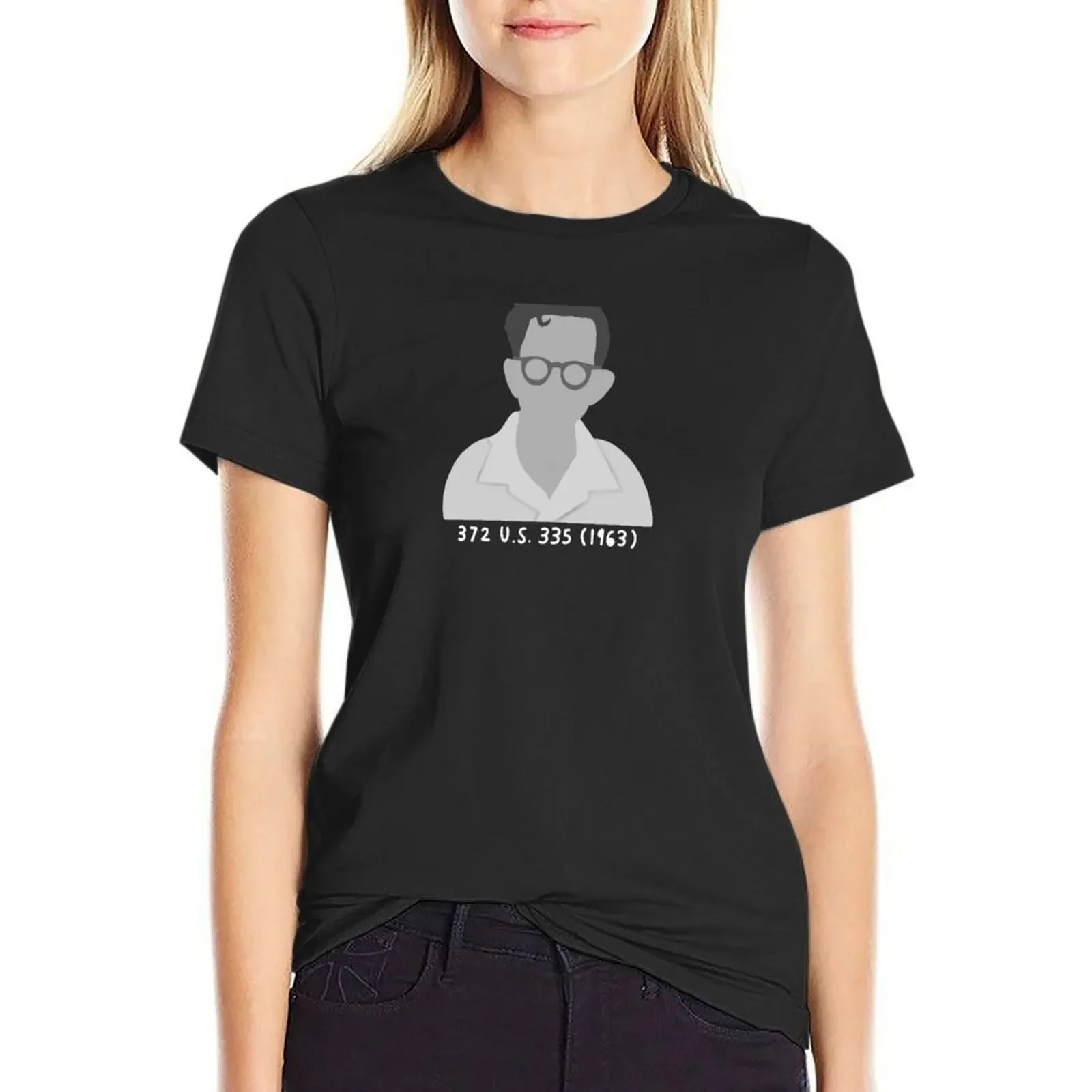 Gideon v. Wainwright T-Shirt Female clothing blacks sports fans summer clothes for Women
Gideon v. Wainwright T-Shirt Female clothing blacks sports fans summer clothes for Women