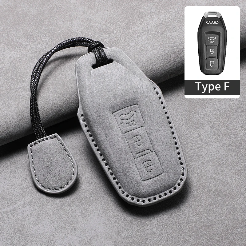 Suede Leather Car Key Case Protector Shell For Audi A3 A5L Q6 A6L Q5 New 2025 Car Remote Control Protective Shell Accessories
Suede Leather Car Key Case Protector Shell For Audi A3 A5L Q6 A6L Q5 New 2025 Car Remote Control Protective Shell Accessories