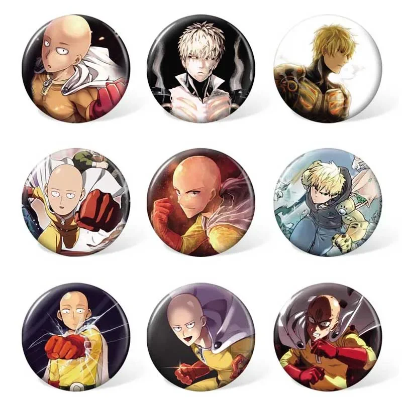 Anime One-Punch Man Saitama Cartoon Badge Boy or Girl Colorful Brooch for Clothing & Accessories or Collection (9pcs/set )
Anime One-Punch Man Saitama Cartoon Badge Boy or Girl Colorful Brooch for Clothing & Accessories or Collection (9pcs/set )