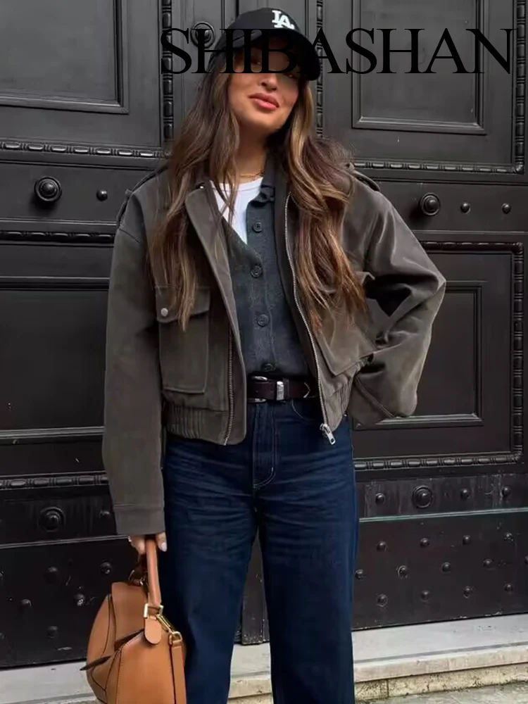 HH женская осенняя модная универсальная замшевая текстурированная куртка с длинными рукавами и лацканами женская повседневная куртка с карманами декоративная молния 3-цветное пальто
HH женская осенняя модная универсальная замшевая текстурированная куртка с длинными рукавами и лацканами женская повседневная куртка с карманами декоративная молния 3-цветное пальто