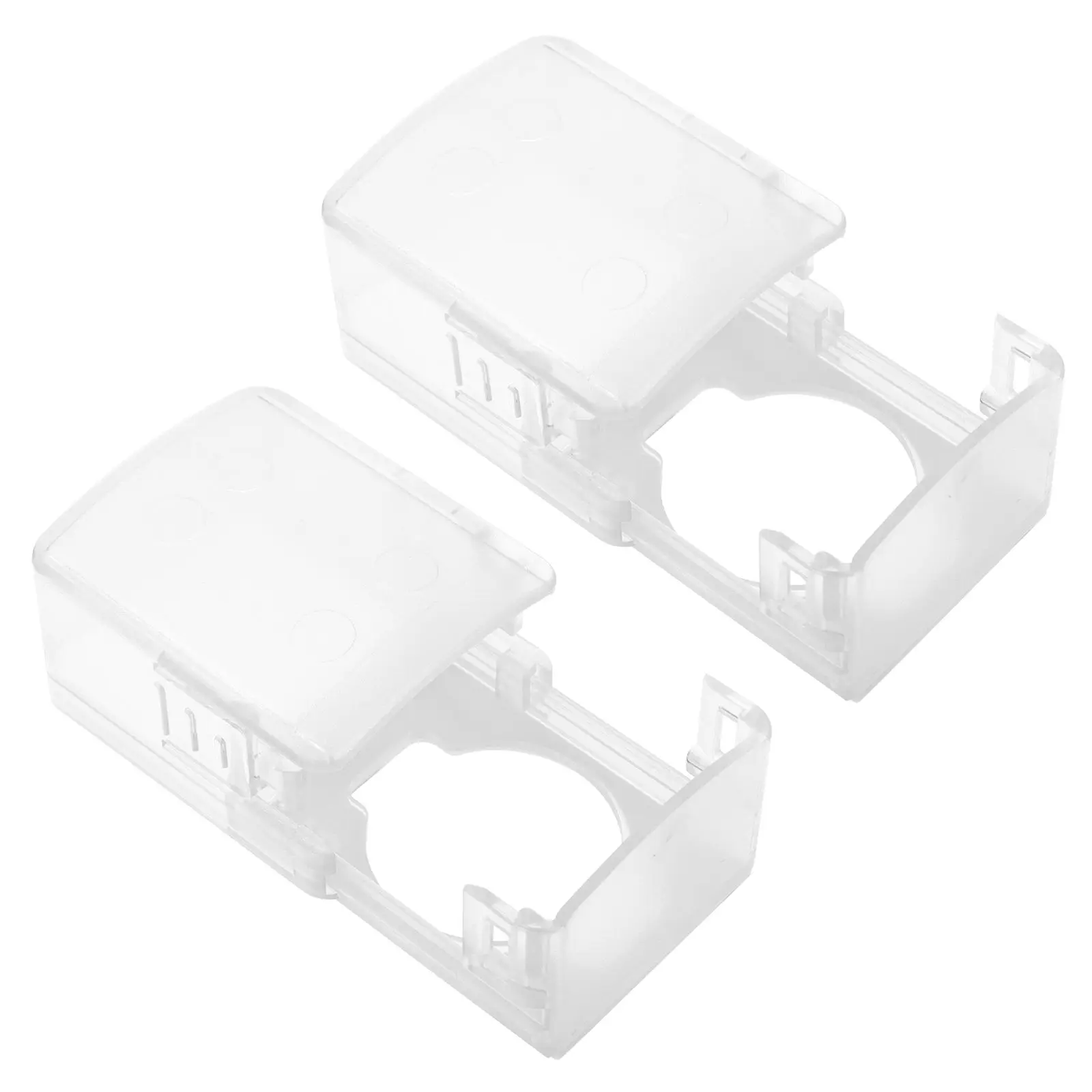 2Pcs Door Anti-Lock Safety Cover ABS Child Proof Locks for Doors Knob Covers Home Accessories Transparent Design
2Pcs Door Anti-Lock Safety Cover ABS Child Proof Locks for Doors Knob Covers Home Accessories Transparent Design