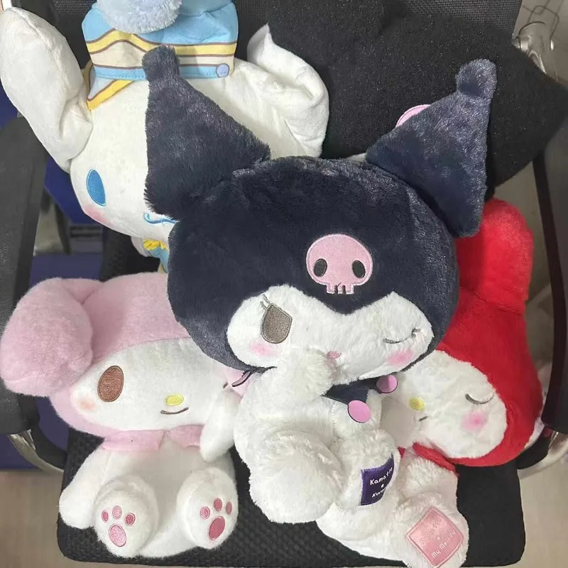 25-30 см Sanrios аниме Kawaii Cinnamoroll Kuromi милая плюшевая кукла моя мелодия кукла подушка украшение для спальни подарок на день рождения для девочек новый
25-30 см Sanrios аниме Kawaii Cinnamoroll Kuromi милая плюшевая кукла моя мелодия кукла подушка украшение для спальни подарок на день рождения для девочек новый