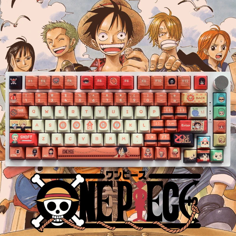 One Piece Keycaps Set 129 Keys PBT Dye-Sublimation, Profile Anime Custom Keycaps for Cherry MX Switches Fits Mechanical Keyboard
One Piece Keycaps Set 129 Keys PBT Dye-Sublimation, Profile Anime Custom Keycaps for Cherry MX Switches Fits Mechanical Keyboard