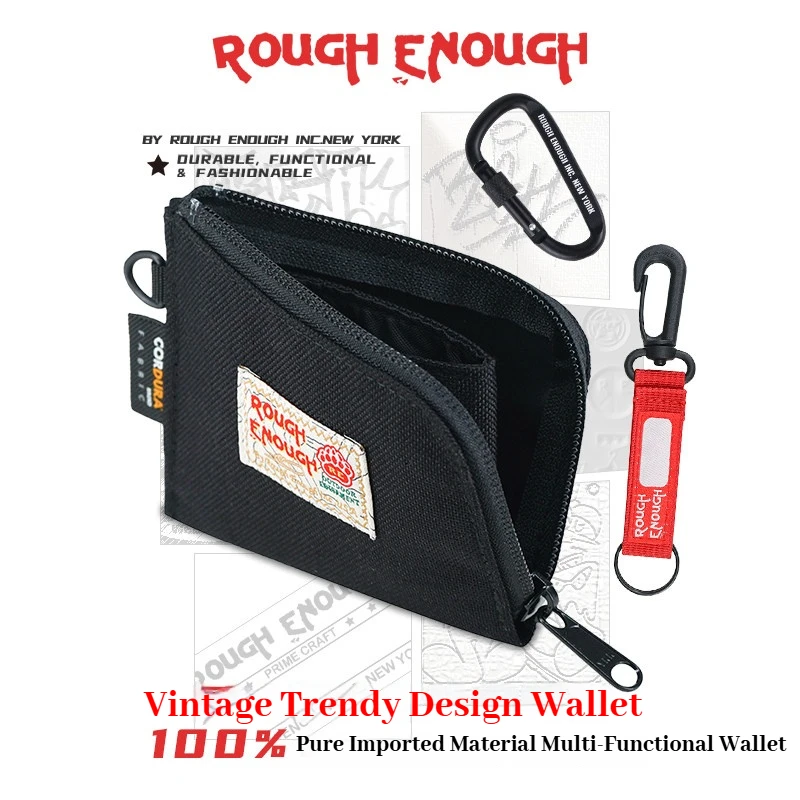 RGH Mini Canvas Wallet, Vintage Zipper Coin Purse Card Holder for Students, Boys & Girls
RGH Mini Canvas Wallet, Vintage Zipper Coin Purse Card Holder for Students, Boys & Girls