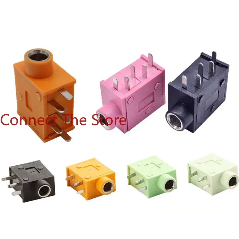 10PCS Computer Chassis 3.5MM Audio Socket PJ-325C Pink/blue/green Color Headphone 3.5 Base
10PCS Computer Chassis 3.5MM Audio Socket PJ-325C Pink/blue/green Color Headphone 3.5 Base