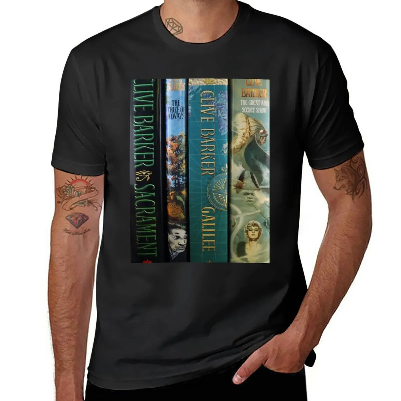 Clive Barker HC T-Shirt aesthetic clothes for a boy customizeds mens graphic t-shirts
Clive Barker HC T-Shirt aesthetic clothes for a boy customizeds mens graphic t-shirts