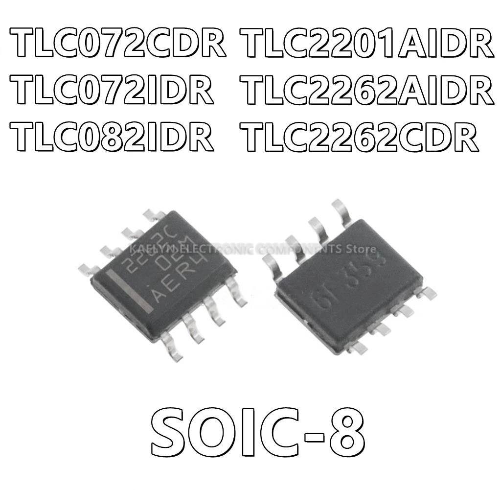 10 шт./лот TLC072CDR C072C TLC072IDR C072I TLC082IDR C082I TLC2201AIDR 2201AI TLC2262AIDR 2262AI TLC2262CDR 2262C SOIC-8
10 шт./лот TLC072CDR C072C TLC072IDR C072I TLC082IDR C082I TLC2201AIDR 2201AI TLC2262AIDR 2262AI TLC2262CDR 2262C SOIC-8