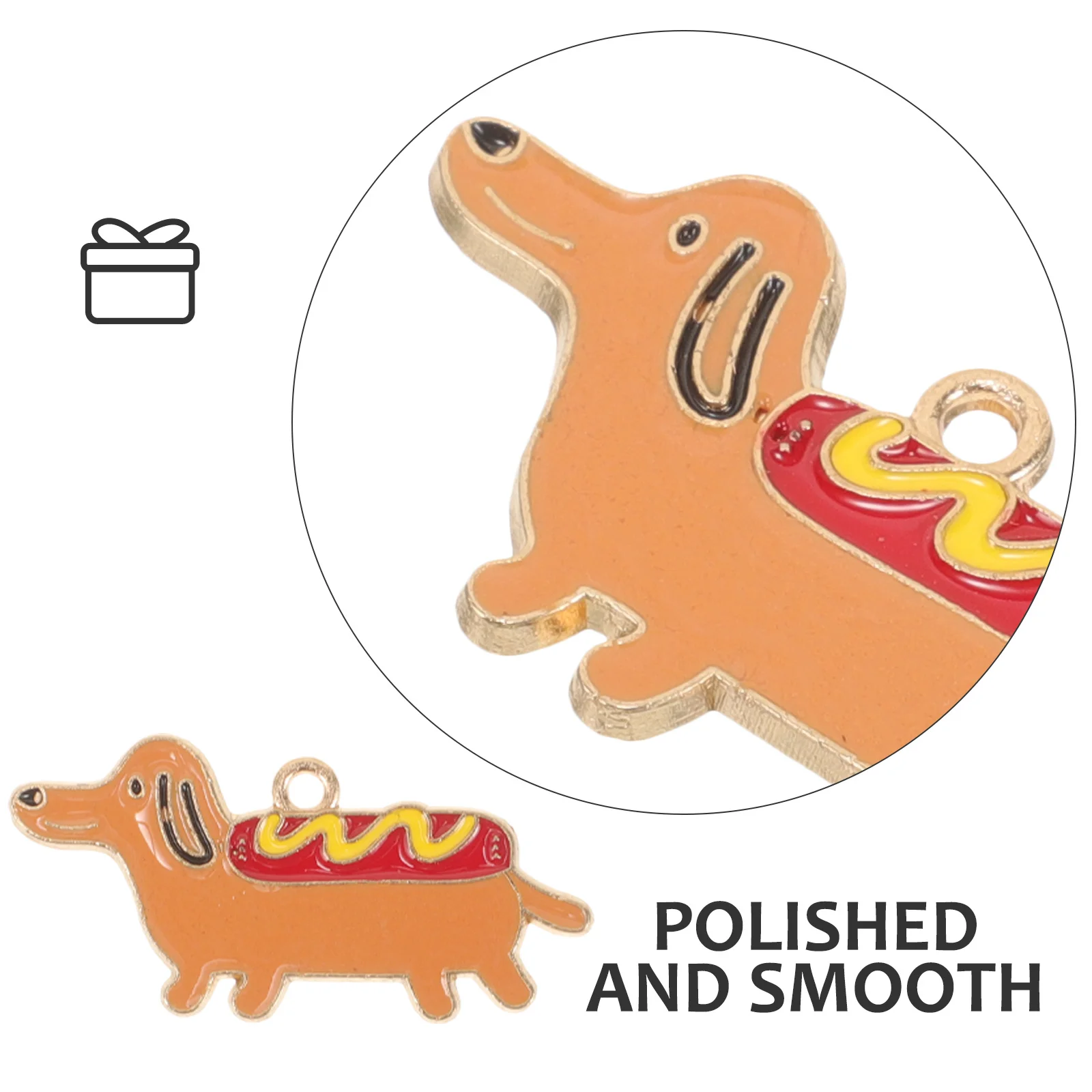 10Pcs Handmade Alloy Dog-Shaped Pendants Necklace Earrings Charm Ornaments Bracelets Accessories for DIY Jewelry Making
10Pcs Handmade Alloy Dog-Shaped Pendants Necklace Earrings Charm Ornaments Bracelets Accessories for DIY Jewelry Making