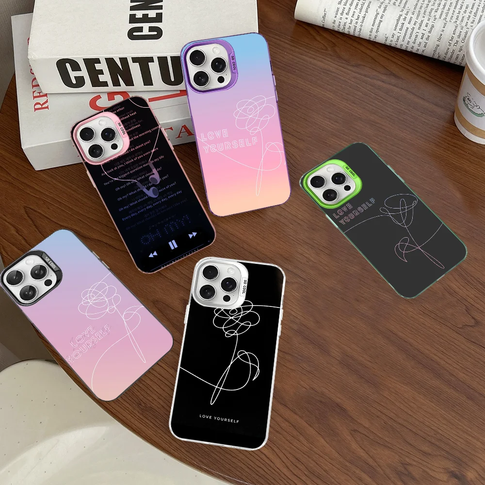 Cute Love Yourself Phone Case For IPhone 16 15 14 13 12 11 Pro Max X XR XSMAX 8 7 Plus Matte Shockproof Back Cover
Cute Love Yourself Phone Case For IPhone 16 15 14 13 12 11 Pro Max X XR XSMAX 8 7 Plus Matte Shockproof Back Cover