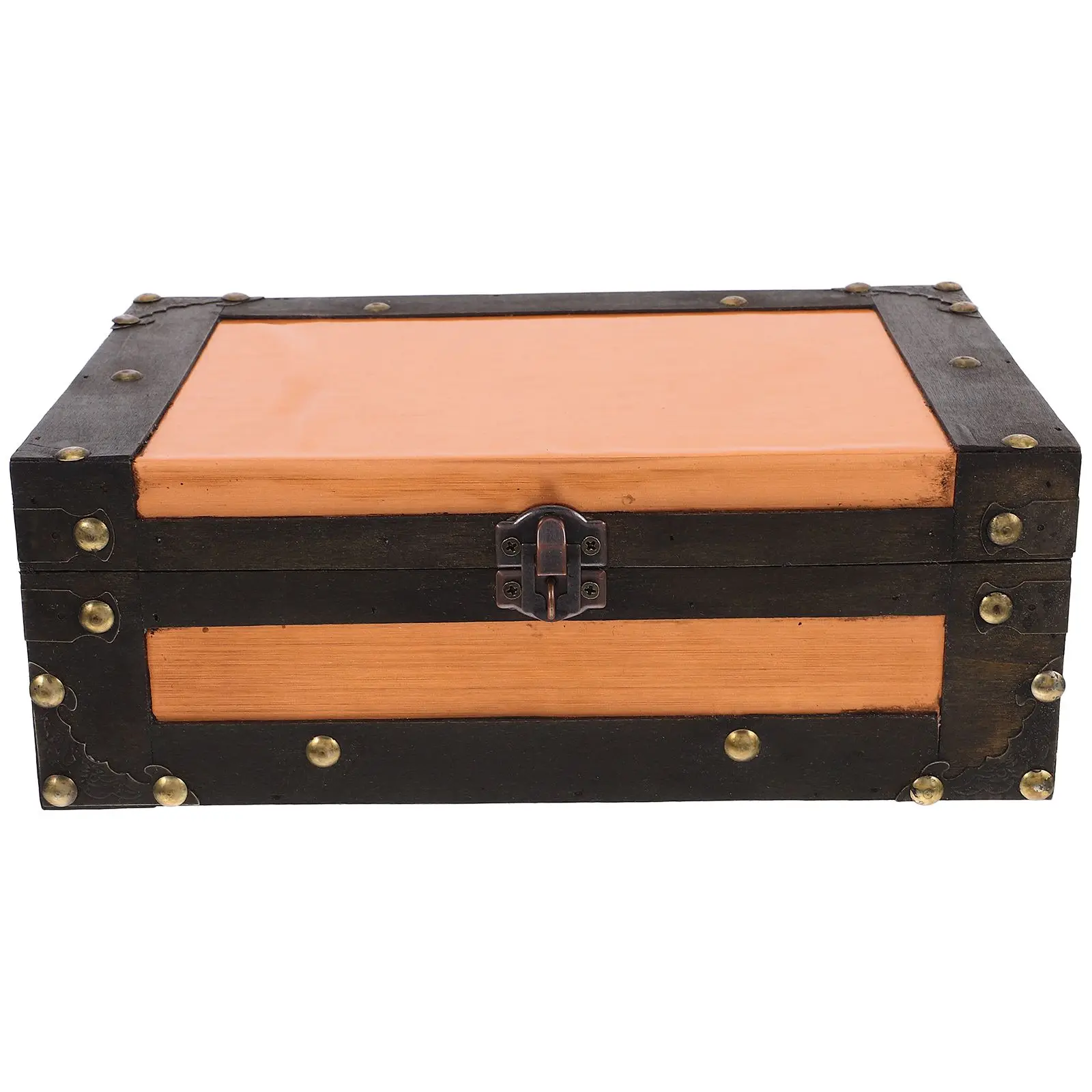 Vintage Storage Chest Treasure Box Lock Wedding Keepsake Trunk Creative Desktop Card Keepsake Trunk Wooden Memory Souvenir Box
Vintage Storage Chest Treasure Box Lock Wedding Keepsake Trunk Creative Desktop Card Keepsake Trunk Wooden Memory Souvenir Box