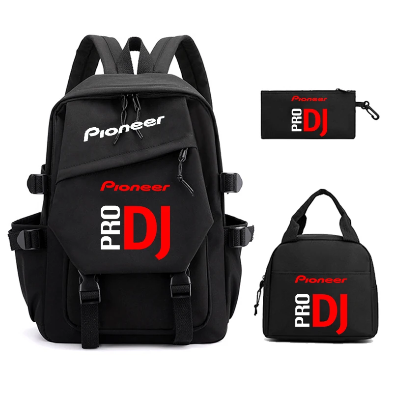3Pcs/set Pioneer Pro Dj Backpack for Girls Boys High Quality School Bags with Lunch Bag Pencil Case Children Casual Backpack
3Pcs/set Pioneer Pro Dj Backpack for Girls Boys High Quality School Bags with Lunch Bag Pencil Case Children Casual Backpack