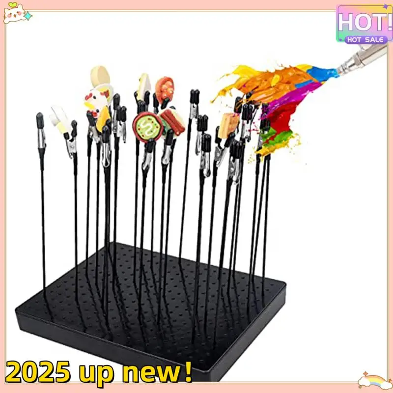 Stylish-Model Painting Stand (19 X 14 Holes) And 26PCS Alligator Clip Sticks Set Modeling Tools (7.87 X 5.9Inch)
Stylish-Model Painting Stand (19 X 14 Holes) And 26PCS Alligator Clip Sticks Set Modeling Tools (7.87 X 5.9Inch)