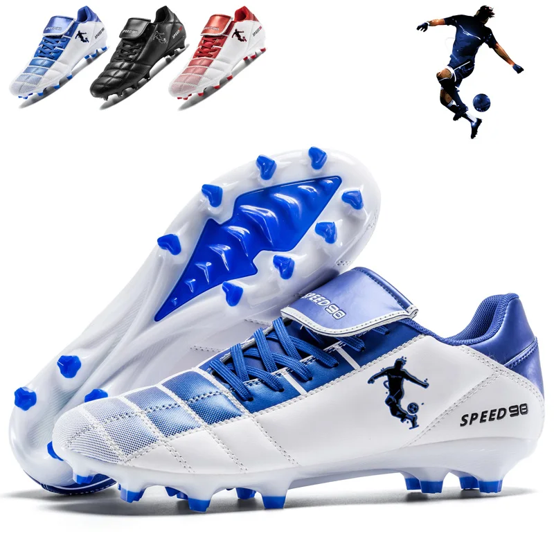 New Men Professional Football Boots Unisex Hot Sale Cleats Soccer Shoes Futsal Women Ultralight High-quality TF/FG Sneakers
New Men Professional Football Boots Unisex Hot Sale Cleats Soccer Shoes Futsal Women Ultralight High-quality TF/FG Sneakers