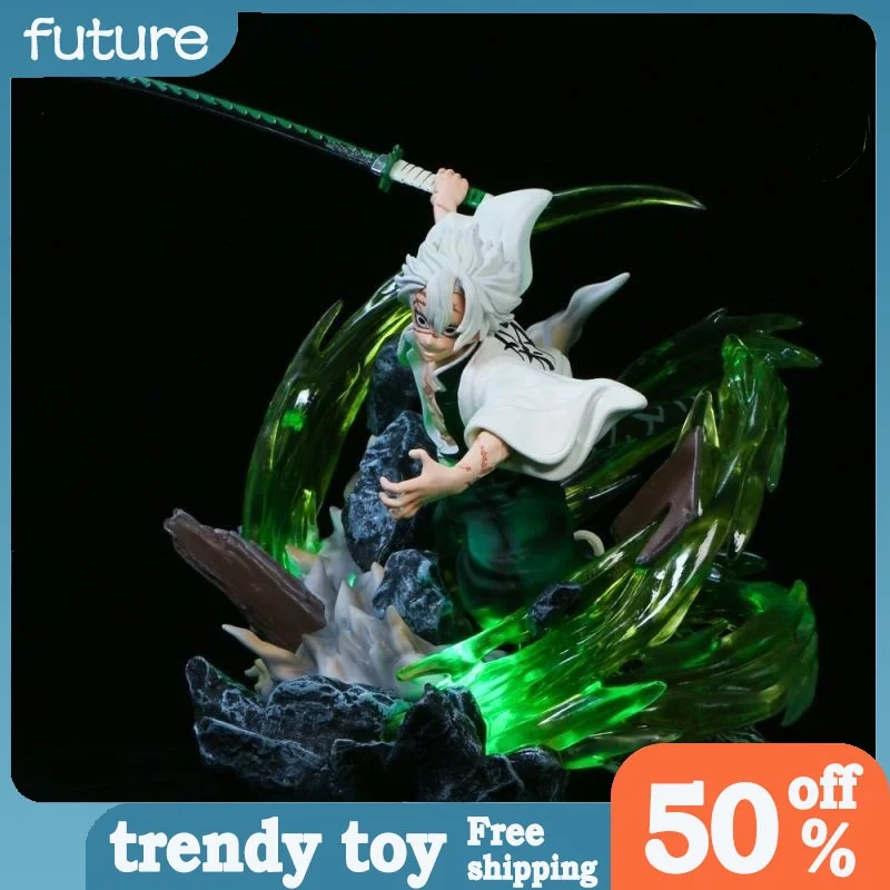 30cm Demon Slayer Figure Gk Shinazugawa Sanemi Wind Column Luminous Pvc Action Figure Collection Standing Model Toy Doll Gift
30cm Demon Slayer Figure Gk Shinazugawa Sanemi Wind Column Luminous Pvc Action Figure Collection Standing Model Toy Doll Gift