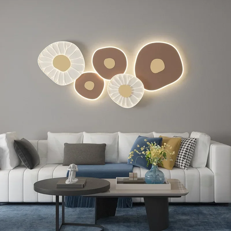 Minimalist Living Room Wall Lamp Modern Background Wall Decor Painting LED Light Creative Bedroom Tea Hallway Lighting Fixtures
Minimalist Living Room Wall Lamp Modern Background Wall Decor Painting LED Light Creative Bedroom Tea Hallway Lighting Fixtures