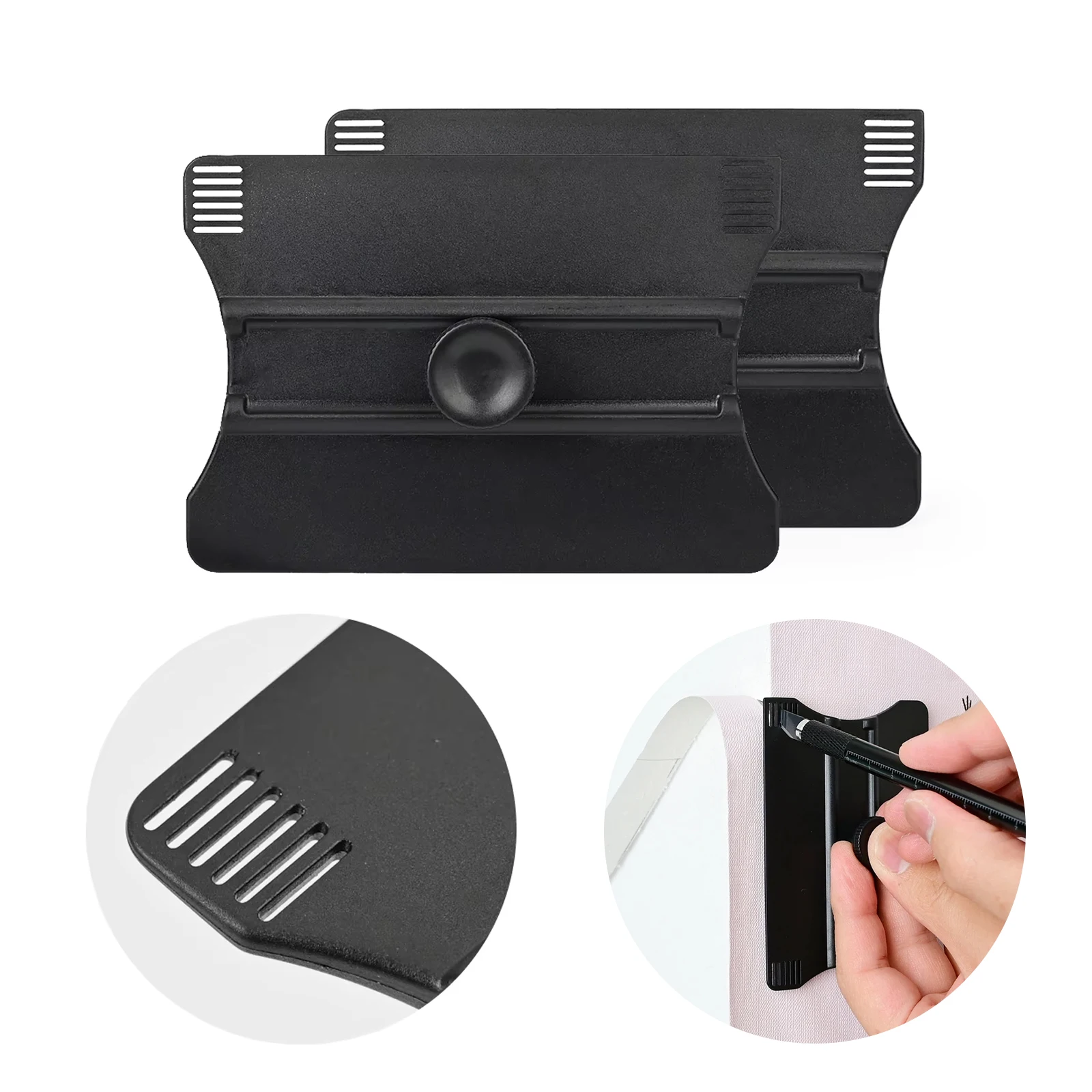 EHDIS Car Carbon Fiber Film Squeegee Vinyl Wrap Installation With Blade Groove Guides Protection Edge Cutting Aid Tool Scraper
EHDIS Car Carbon Fiber Film Squeegee Vinyl Wrap Installation With Blade Groove Guides Protection Edge Cutting Aid Tool Scraper