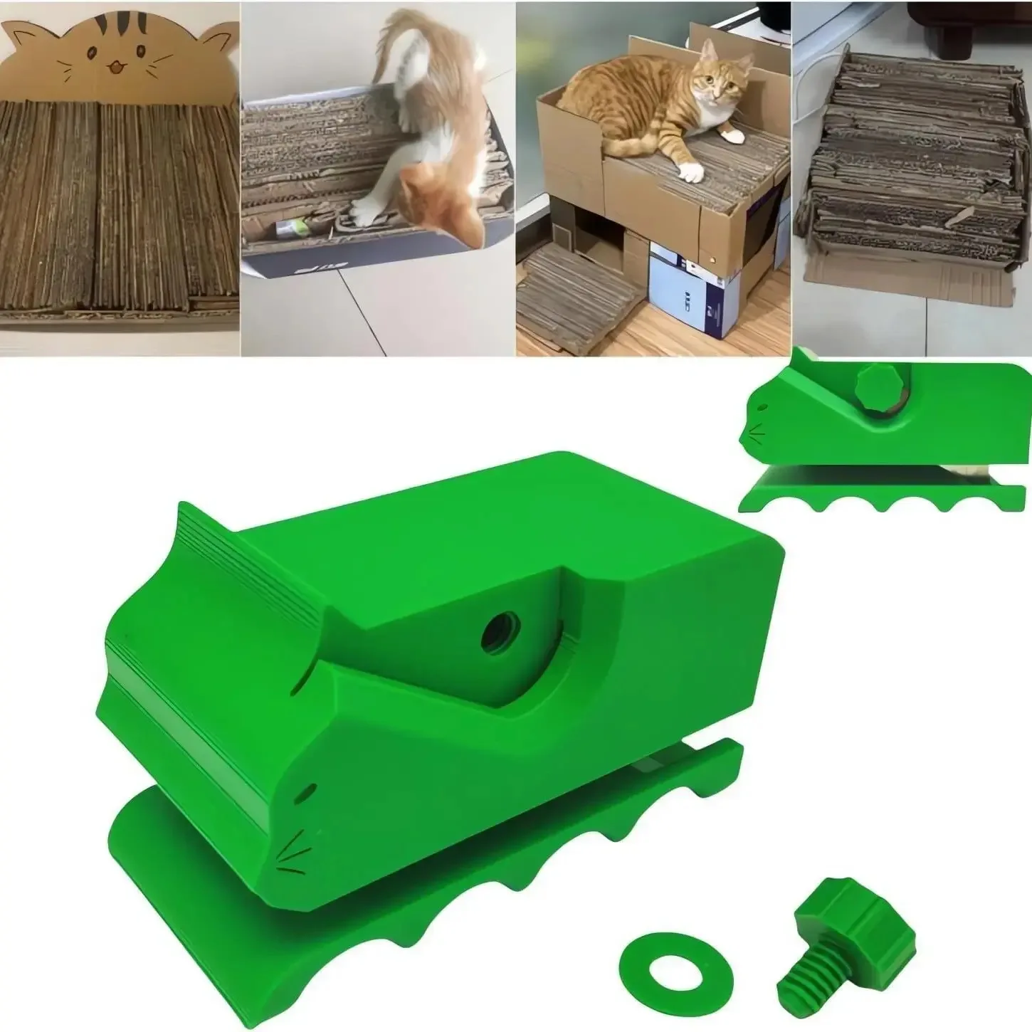 3D printing handheld cardboard cutter, cat scratching board knife cardboard cutter
3D printing handheld cardboard cutter, cat scratching board knife cardboard cutter