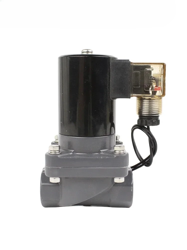 Антикоррозионный электромагнитный клапан ПВХ с двойным управлением и прямым соединением
Антикоррозионный электромагнитный клапан ПВХ с двойным управлением и прямым соединением
