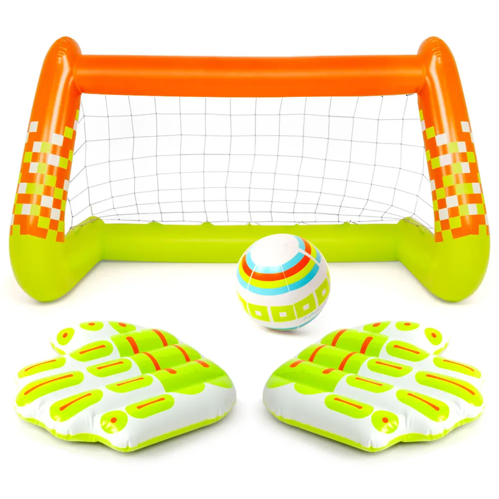 Indoor and outdoor water football matches custom high-quality inflatable football goal nets and ball game sets
Indoor and outdoor water football matches custom high-quality inflatable football goal nets and ball game sets