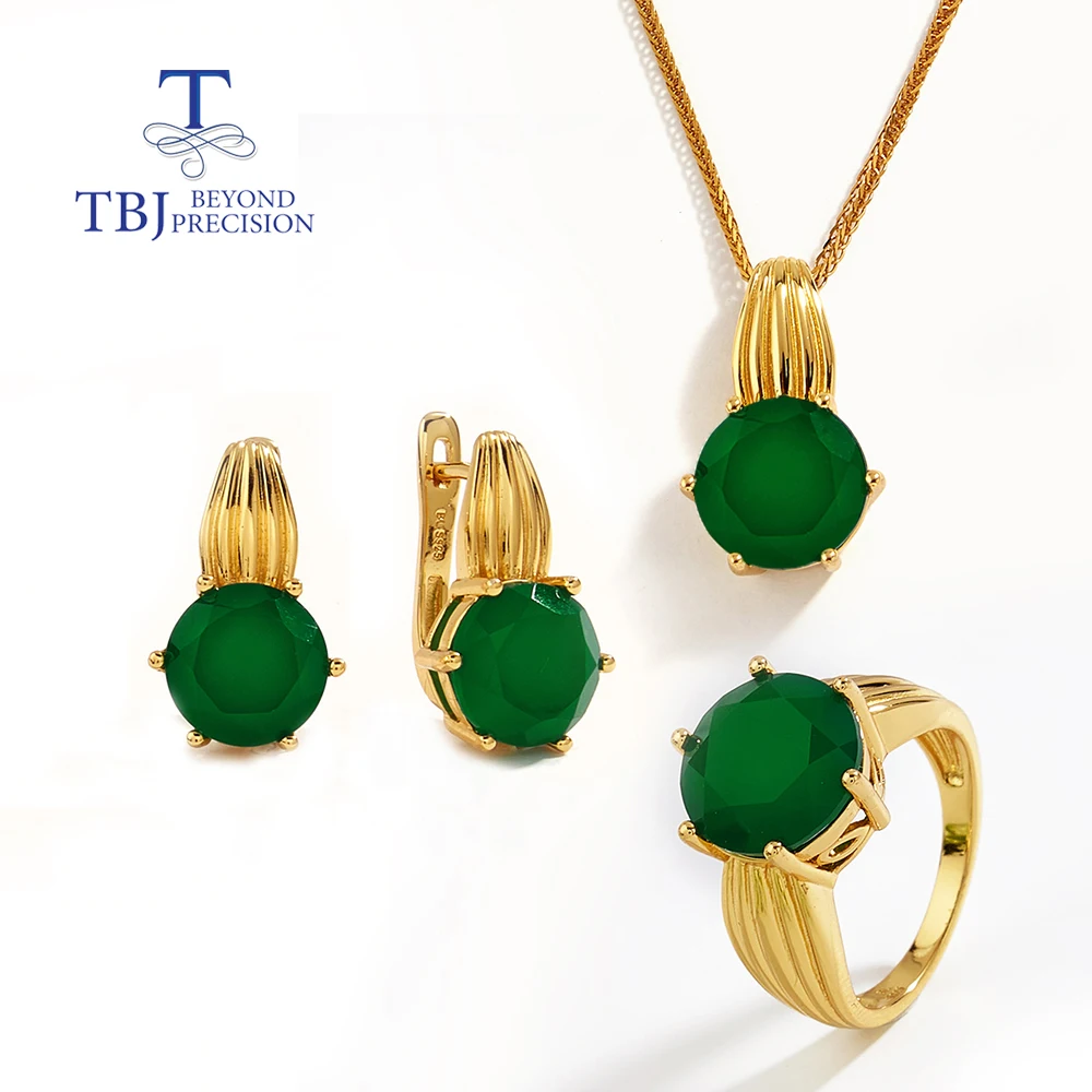 Simple retro design Natural green agate Ring Earrings Pendant Necklace set fashion women anniversary Christmas Black Friday gift
Simple retro design Natural green agate Ring Earrings Pendant Necklace set fashion women anniversary Christmas Black Friday gift